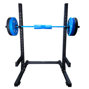 Home Gym Squat Rack With Barbell, Weight Plates and Training Accessories