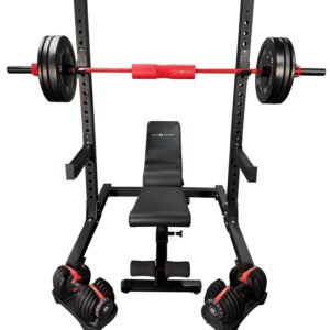 ultra home gym bundle with 24kg adjustable dumbbells
